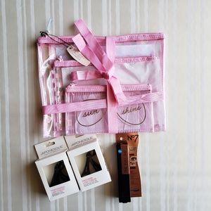 Japonesque eyelash curler, mascara & VS makeup bag